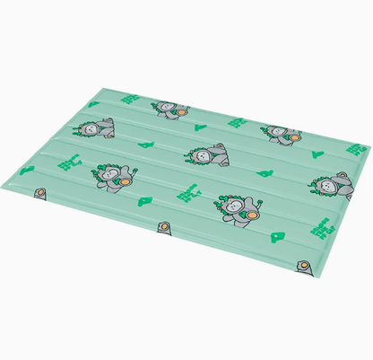Premium Latex Cooling Mat for Pets – Breathable & Comfortable Ice Silk Summer Cooling Pad for Dogs and Cats
