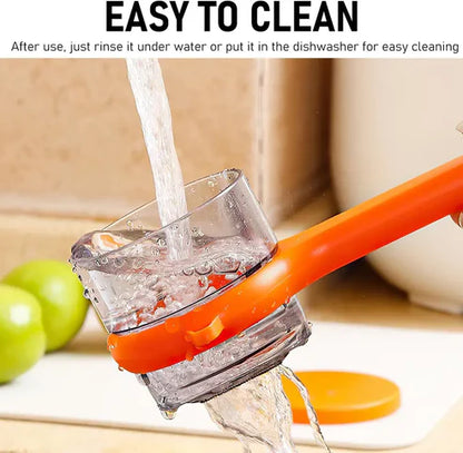 2PCS Fruit & Vegetable Peeler with Storage Container – Double-Sided Stainless Steel Blade | Hangable Multi-Function Kitchen Peeling Knife