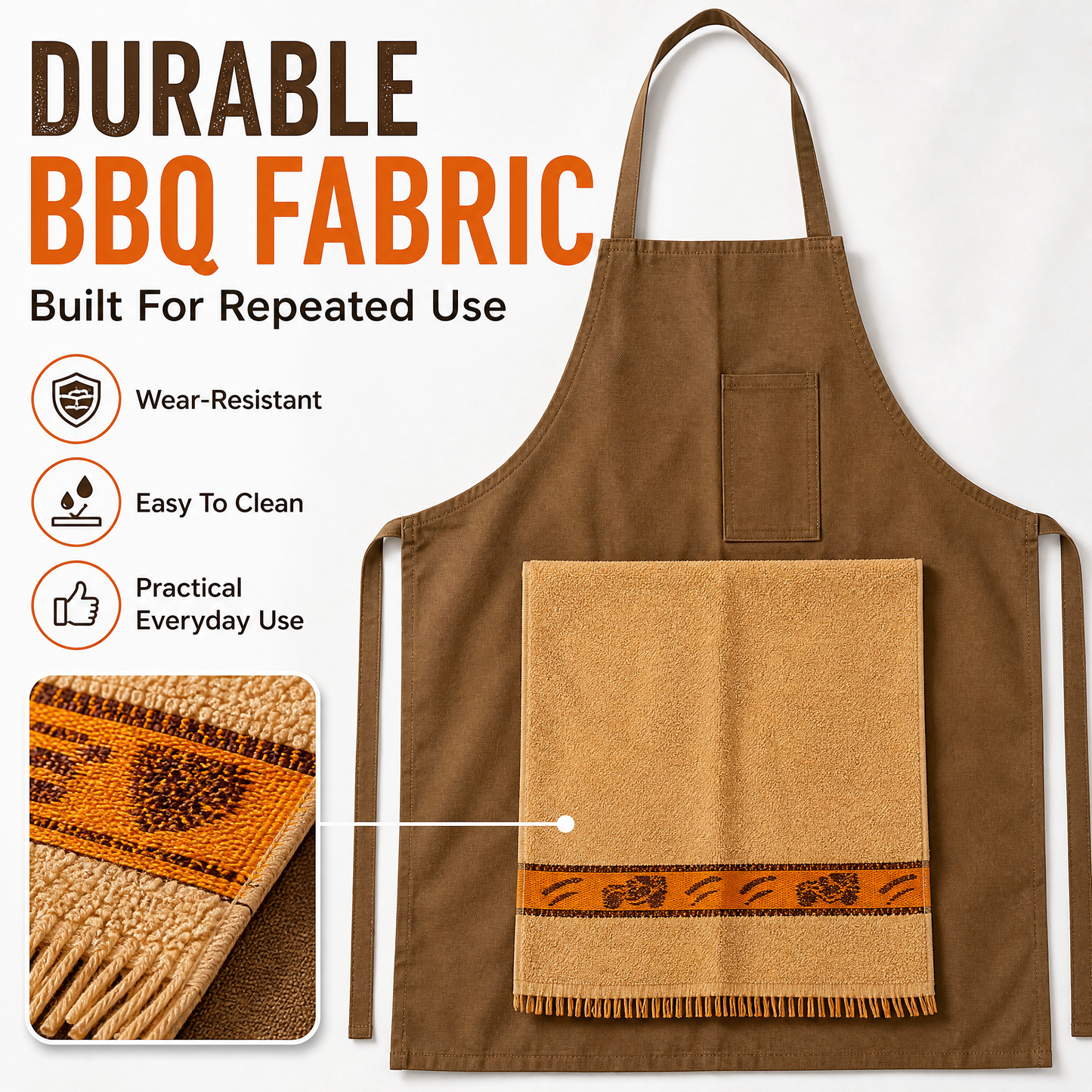 Funny BBQ Apron with Hidden Surprise – Hilarious Gag Gift for Parties, Grilling, & Social Gatherings